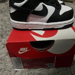 Nike Kids Black and White Sneakers